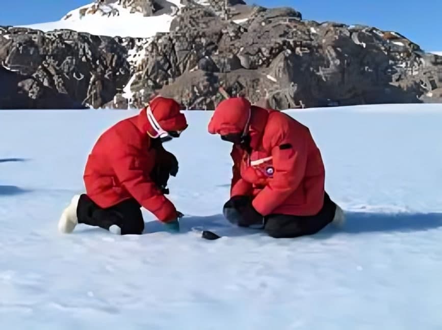 پیدا شدن شهاب سنگ در قطب جنوب