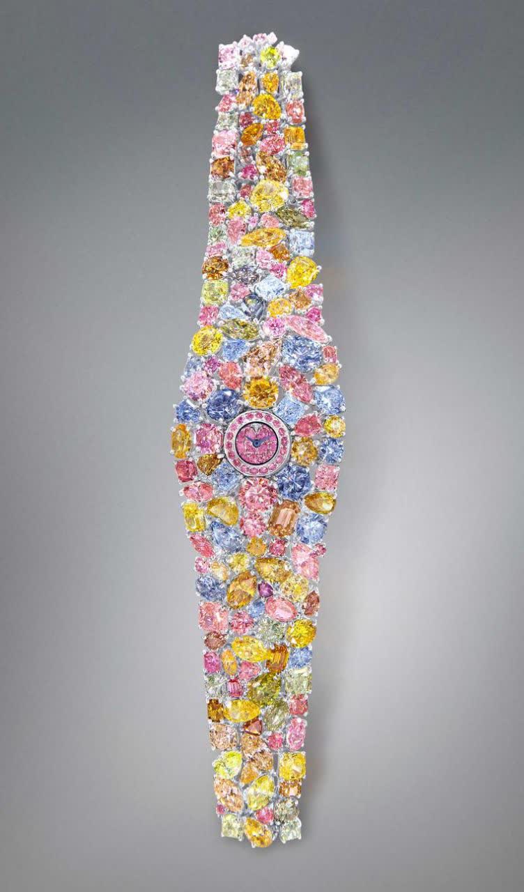 گرانترین ساعت دنیا با گوهرسنگهای خاص