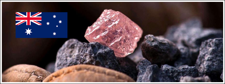 آخرین مزایده الماس‌ های رنگی از معدن آرگیل