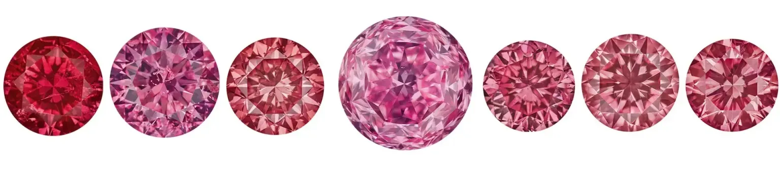 آخرین مزایده الماس‌ های رنگی از معدن آرگیل